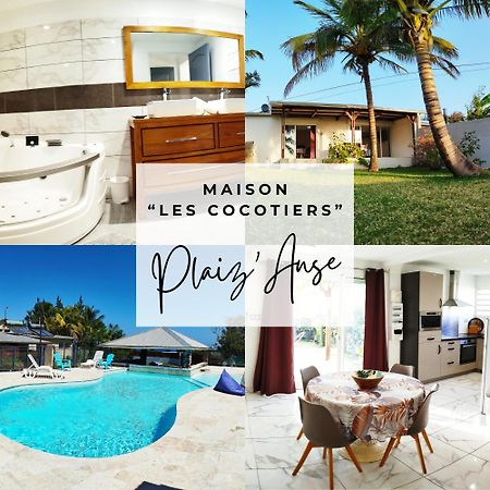 Maison Les Cocotiers De Plaiz'Anse Petite Île Екстериор снимка